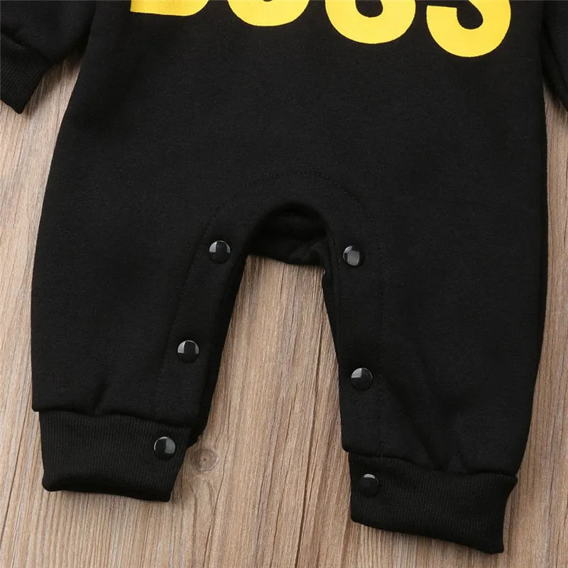 I'm The Boss Hooded Romper