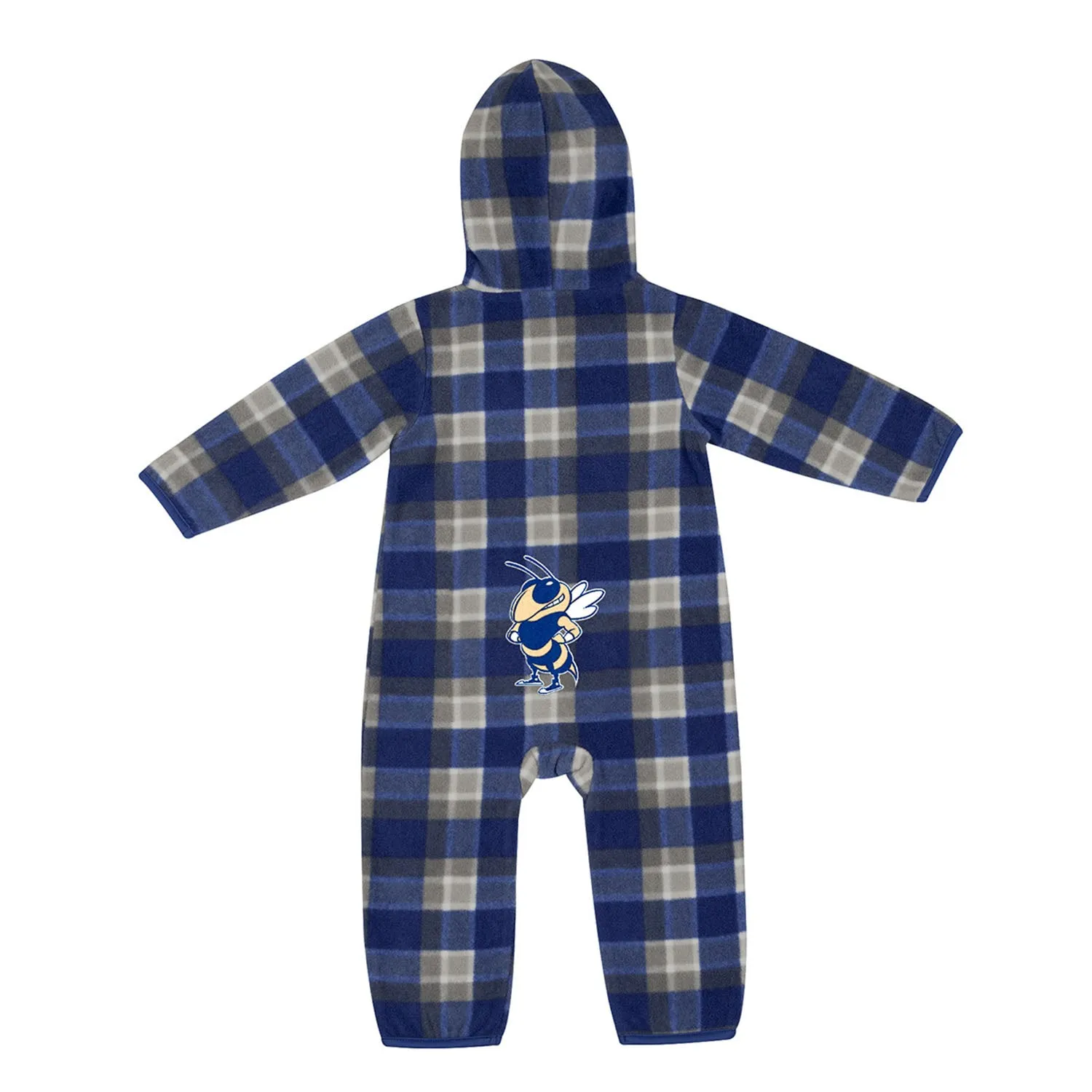 Infant Georgia Tech Yellow Jackets Faray Navy Romper