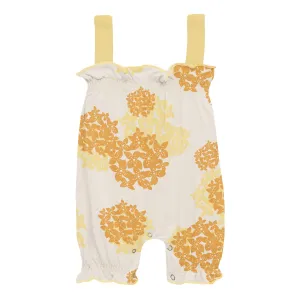 Kickee Pants Gathered Romper - Wallaby Hydrangea