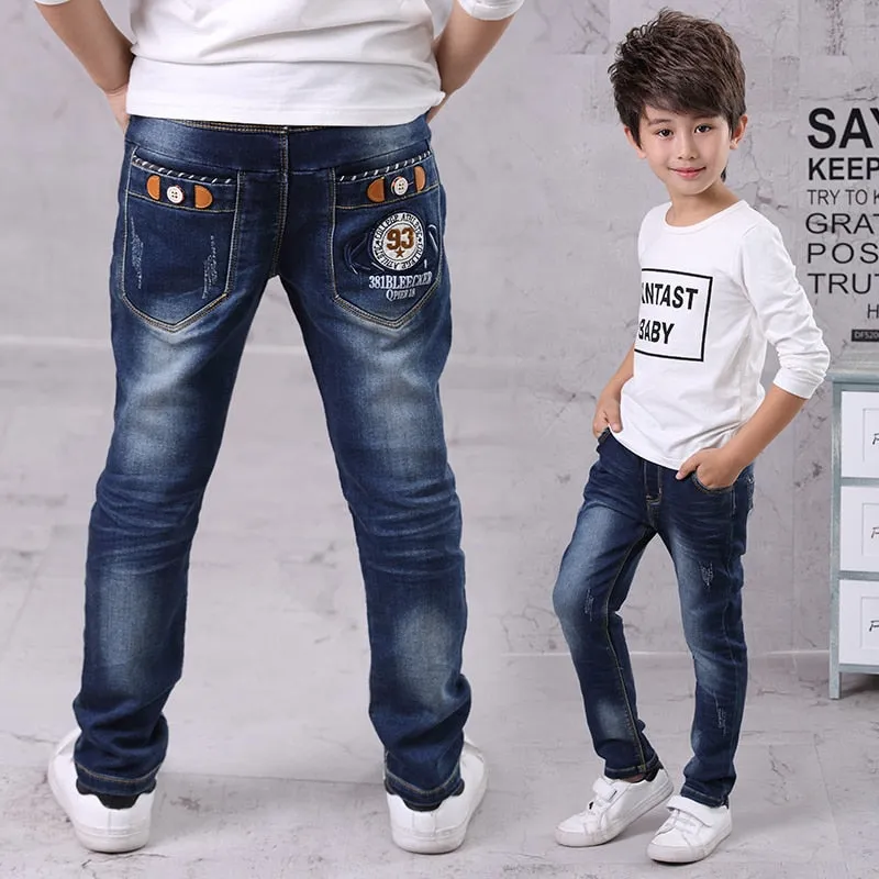 Kids Boys Jeans Clothes Children Wears Denim Casual Infant Pants - BJN0113