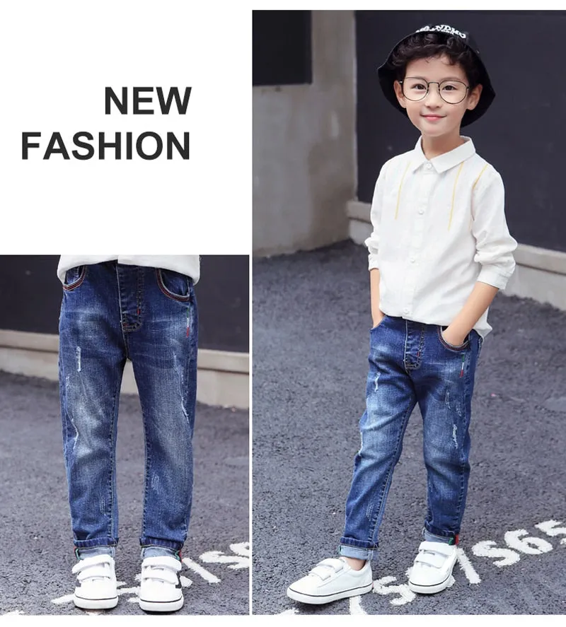 Kids Boys Jeans Clothes Children Wears Denim Casual Infant Pants - BJN0113