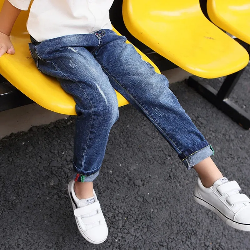 Kids Boys Jeans Clothes Children Wears Denim Casual Infant Pants - BJN0113