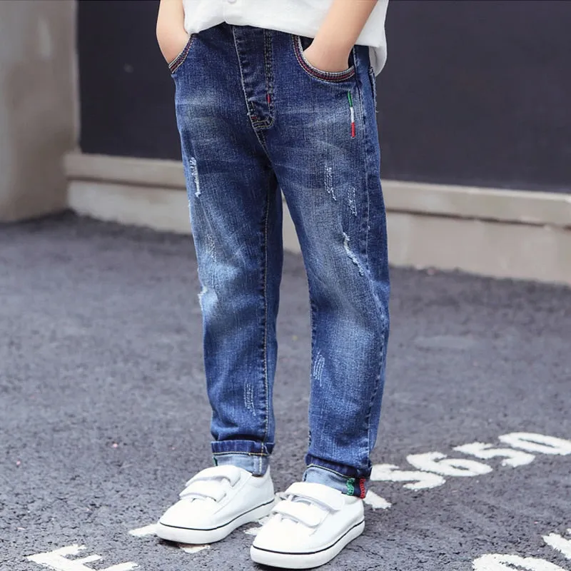 Kids Boys Jeans Clothes Children Wears Denim Casual Infant Pants - BJN0113