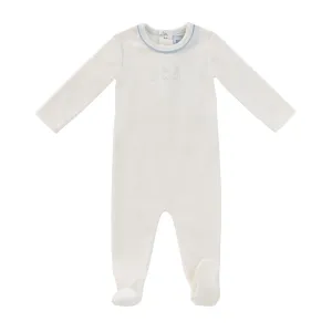 Kipp Baby Blue Bunny Romper