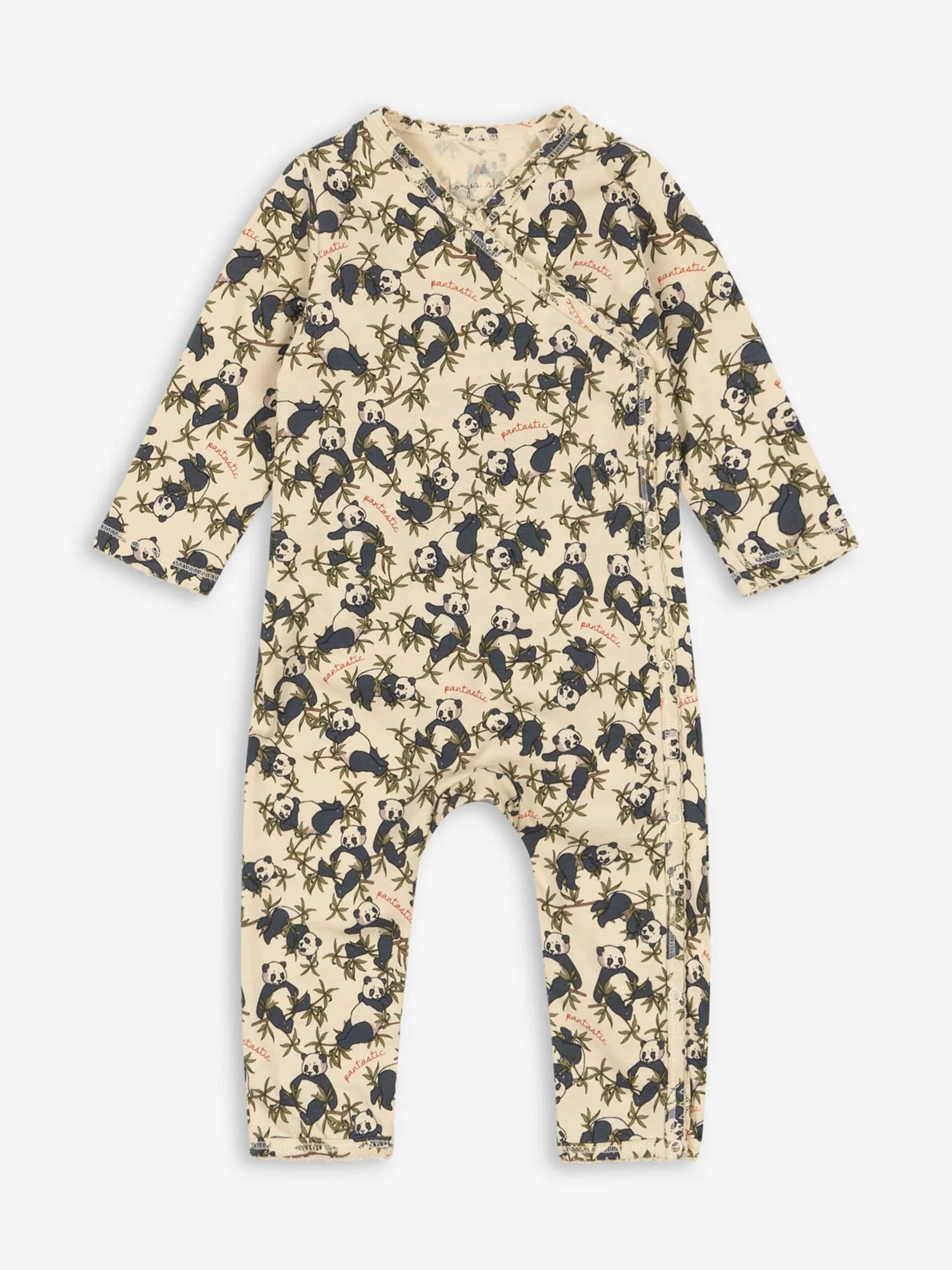 Konges Sløjd Baby Panda Romper in Multicolour