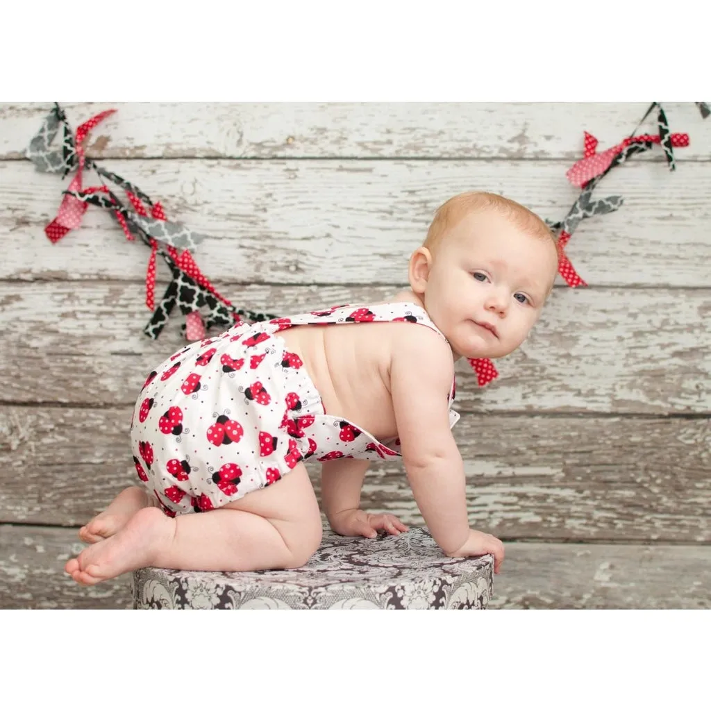 Ladybug Baby Romper