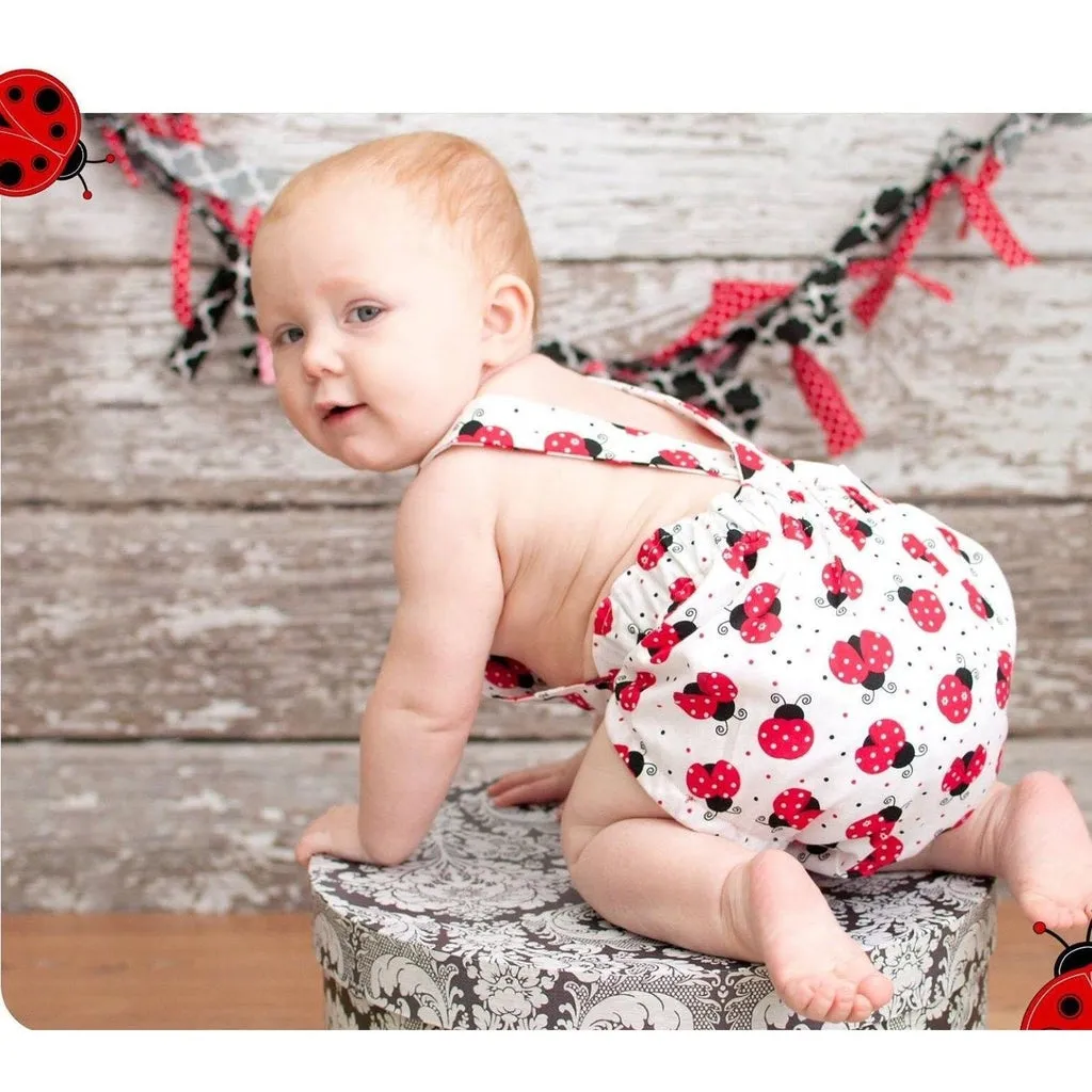 Ladybug Baby Romper