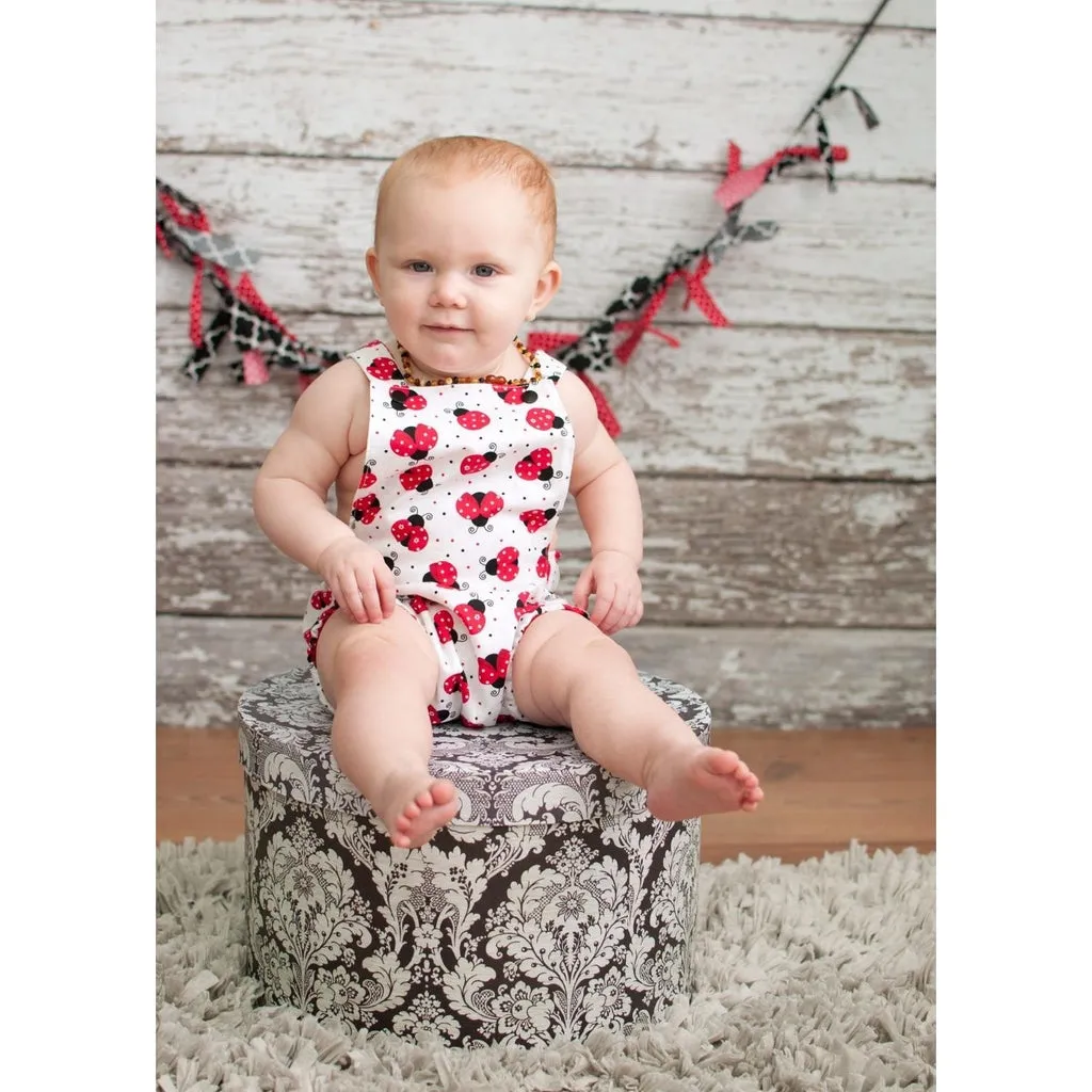 Ladybug Baby Romper