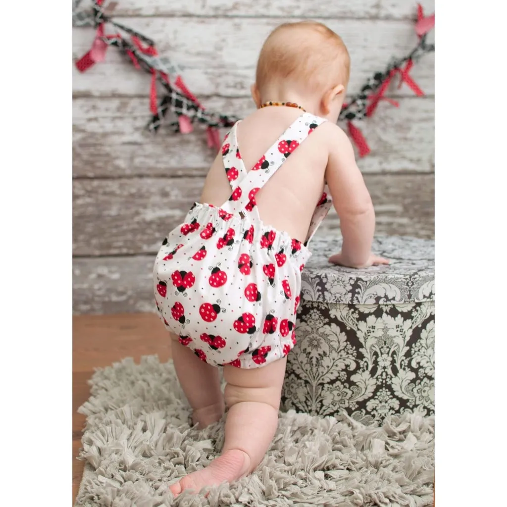 Ladybug Baby Romper