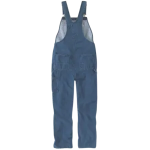 Loose Fit Denim Bib Overall | Darkstone