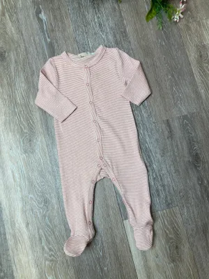 MAR Striped Romper Onsie in Pink