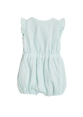 Meringue Blue Romper