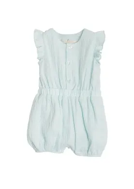 Meringue Blue Romper