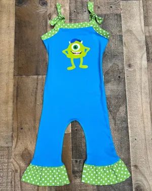 Mike Wazowski Romper Outfit