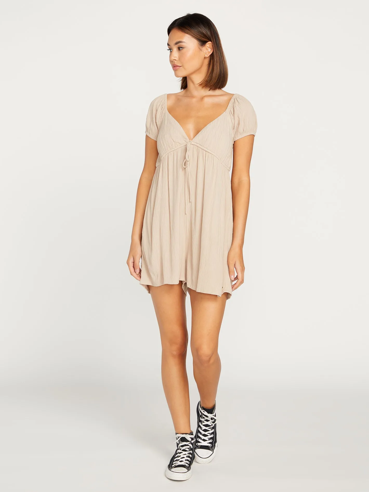 Moonblast Romper - Taupe