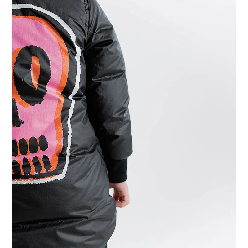 NUNUNU Dizzy Skull Parka Down Coat