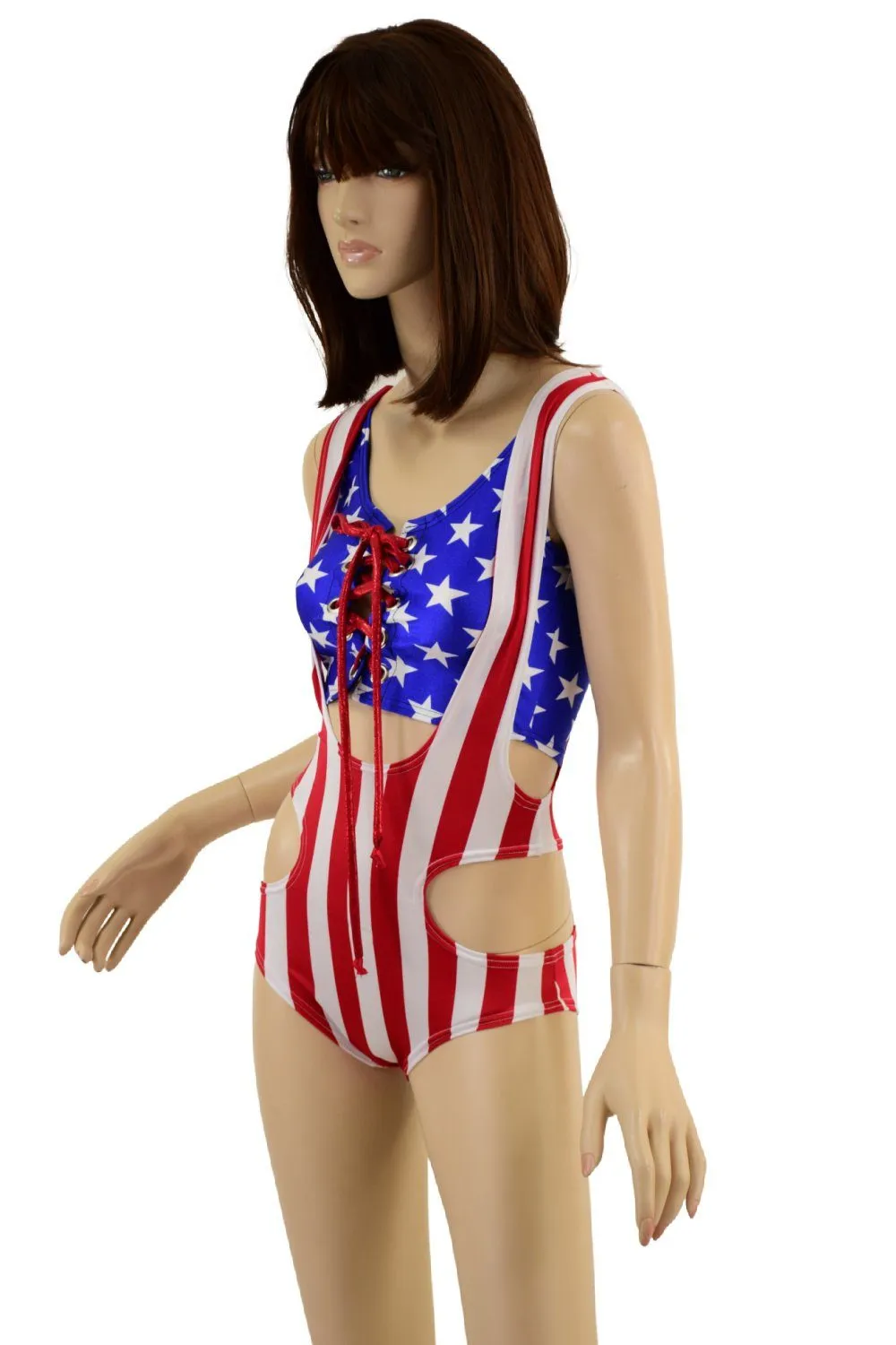 Patriotic 2PC Romper & Crop Set