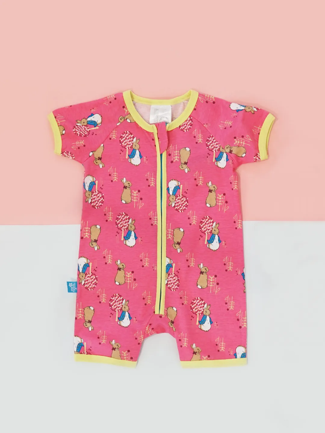 Peter Rabbit Springtime Zip-Up Romper