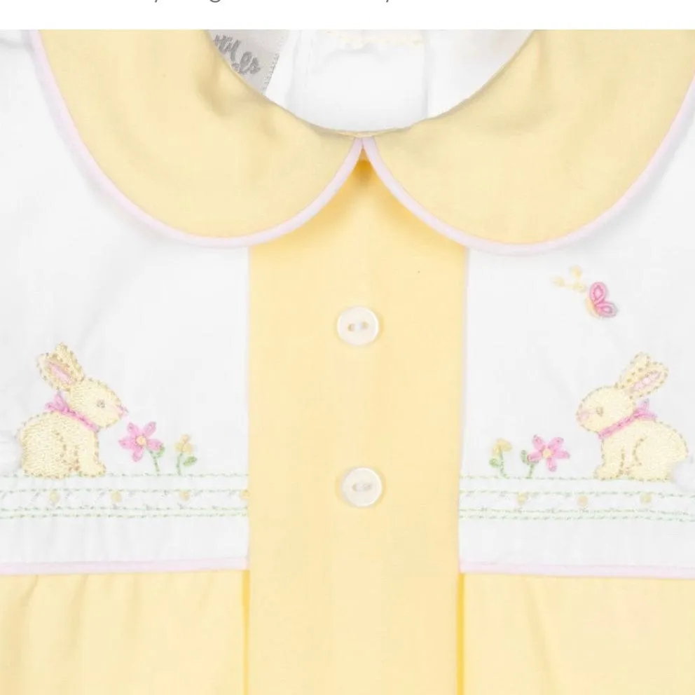 PRETTY ORIGINALS - Bunny Romper & Hairband - Pink