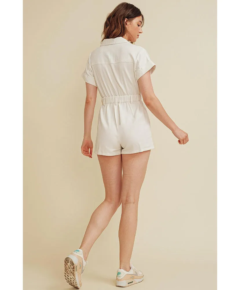 Raley Twill Romper