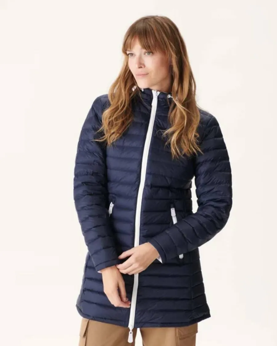 Reversible Coat Moscou Blanc-Marine