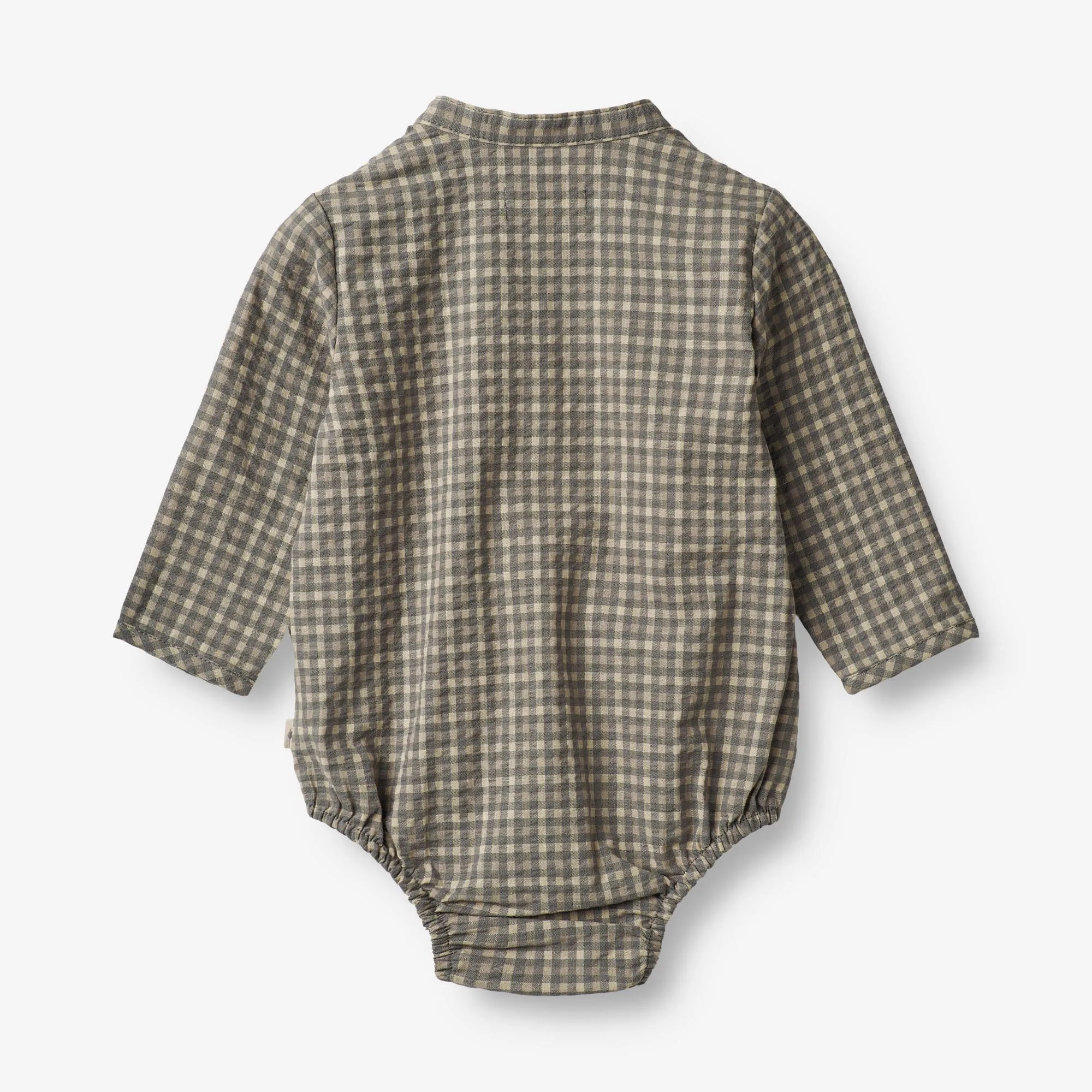 Romper Shirt Victor | Baby - autumn sky check