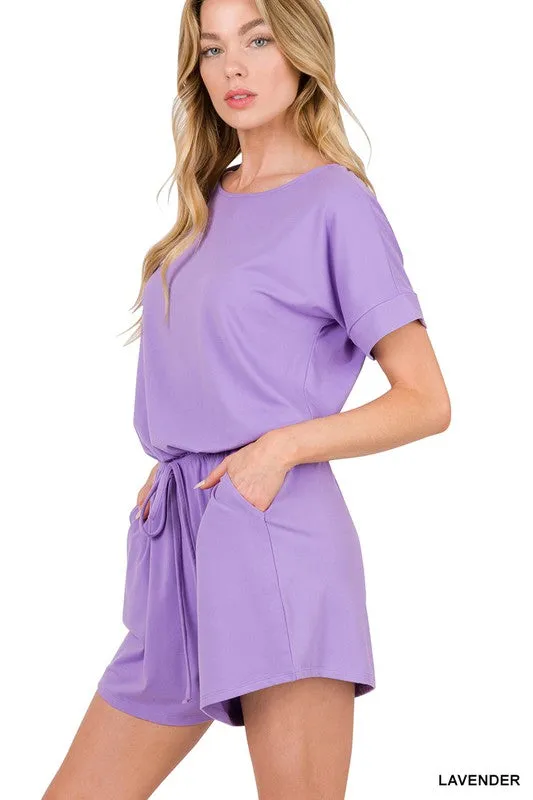 ROMPER WITH POCKETS (3 Colors)