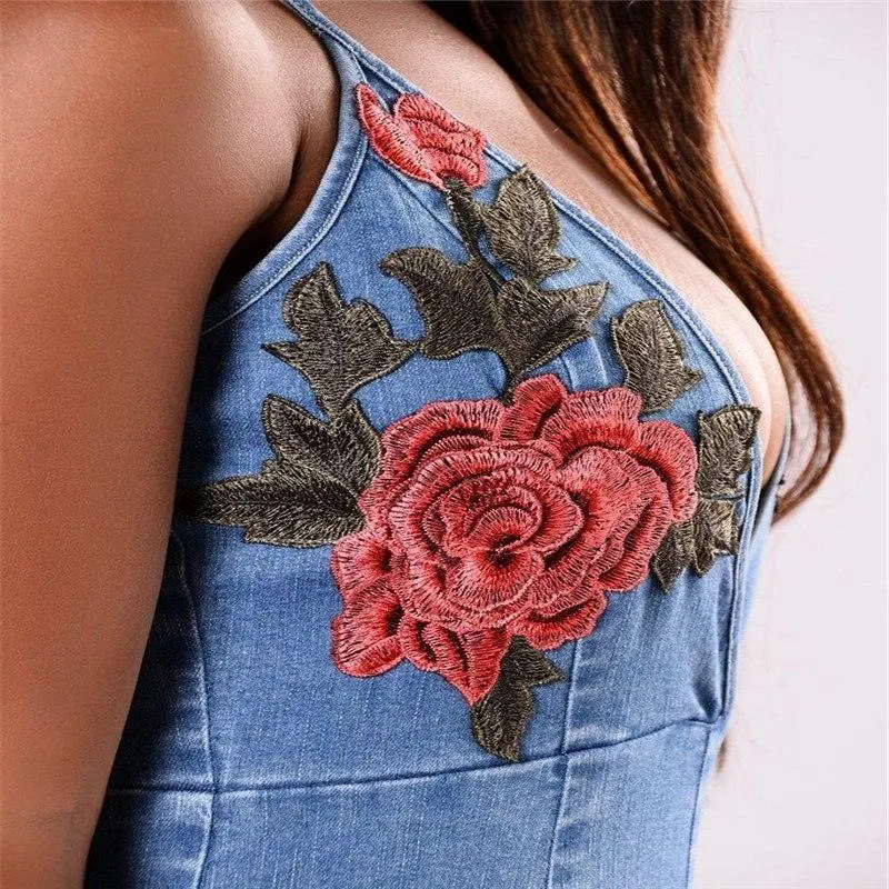 ROSE’S DENIM DREAM ROMPER