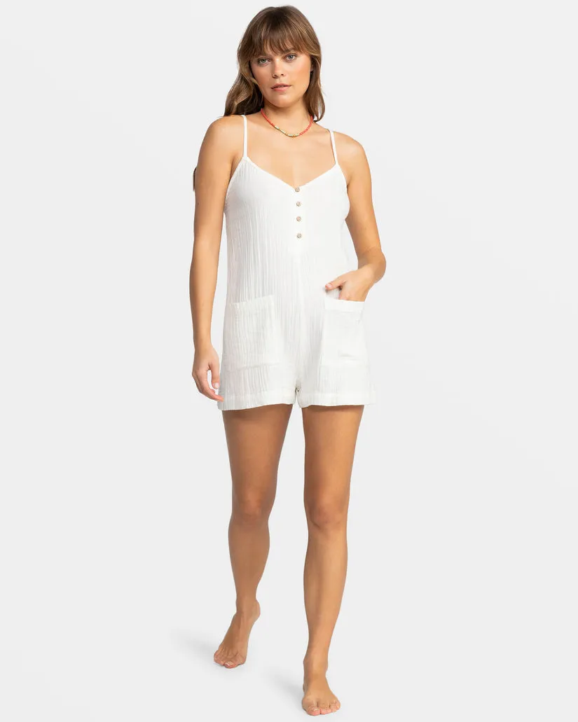 Roxy Sunshine Haze  Romper-Egret