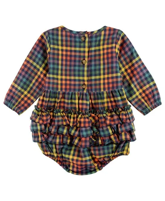 Ruffle Butts- Harvest Bubble Romper