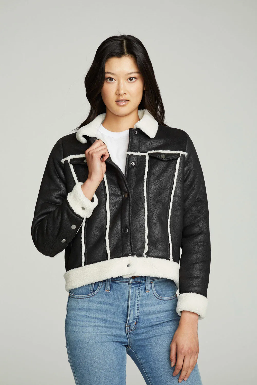 Shearling Trucker Jacket