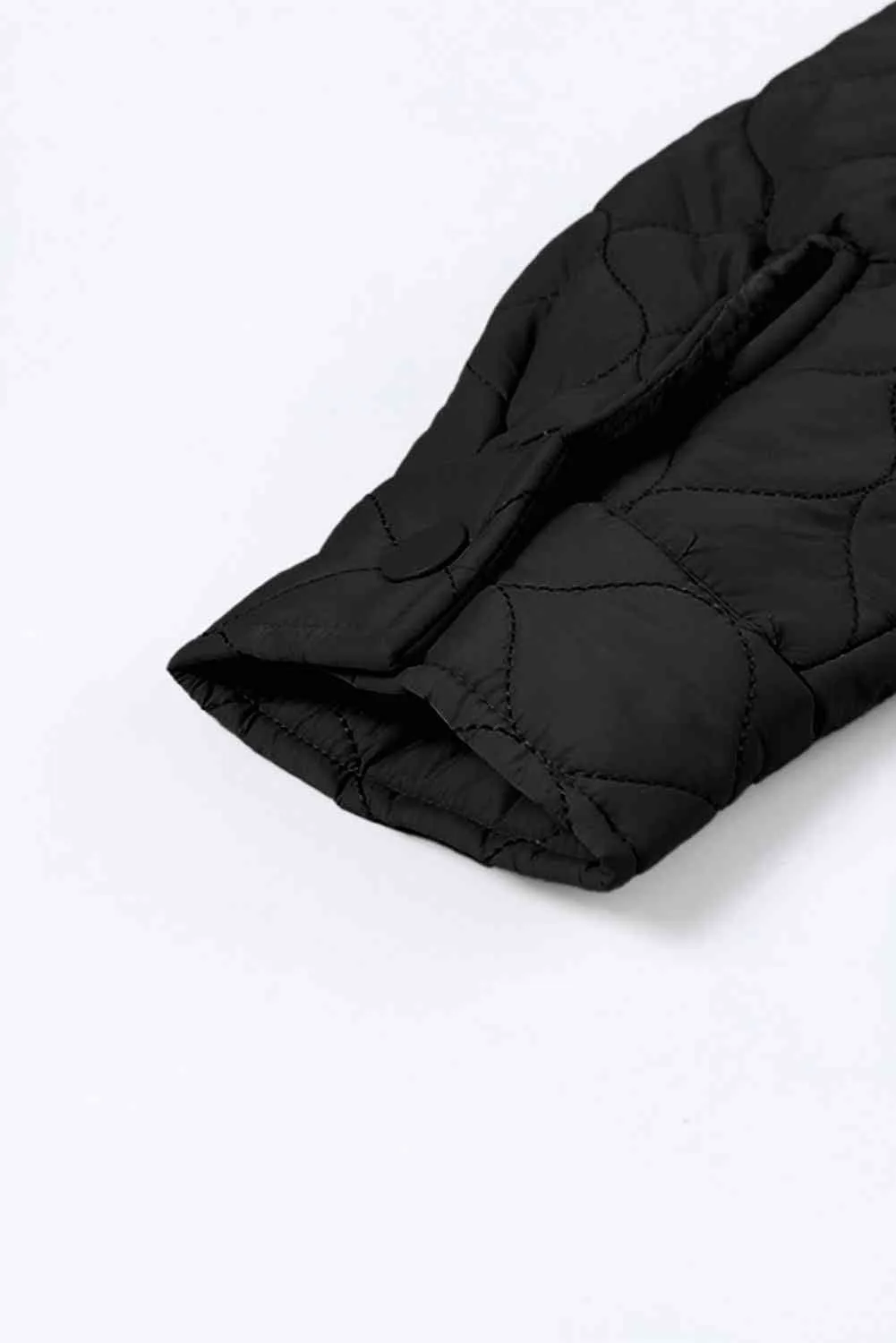 Snap Down Collared Winter Coat