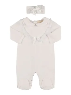 Story Loris   Jersey romper &amp; headband 