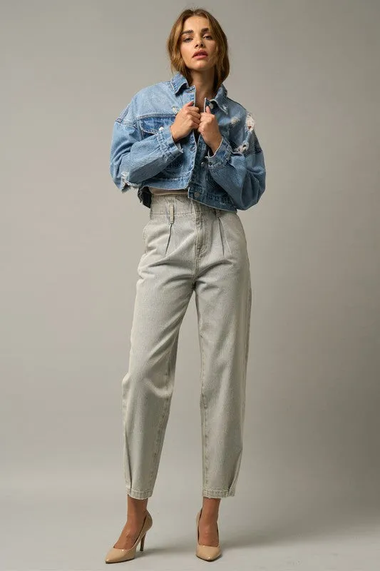 Super High Waist Balloon Jeans - Online Exclusive