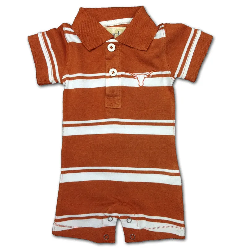 Texas Baby Striped Romper (0-3 Months)