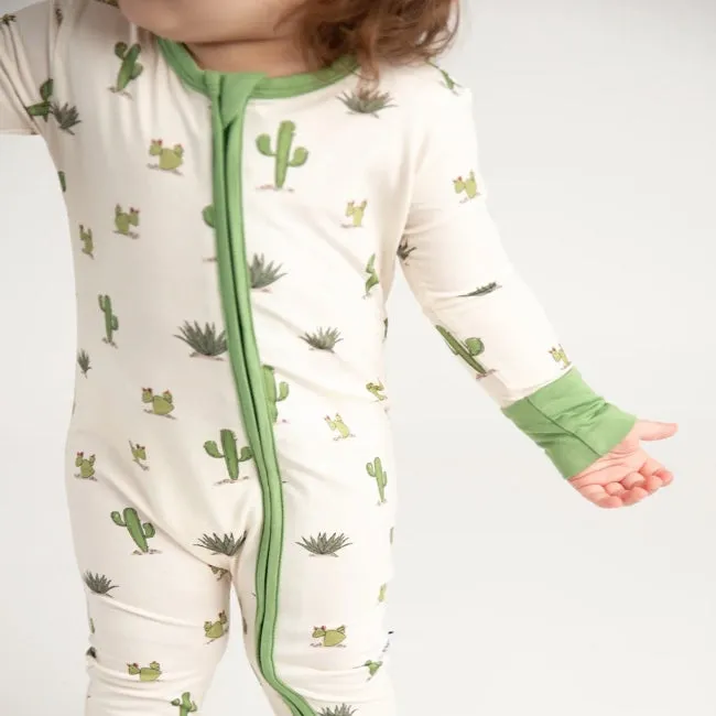 The Over Company Bamboo Romper - Cactus Cuddles