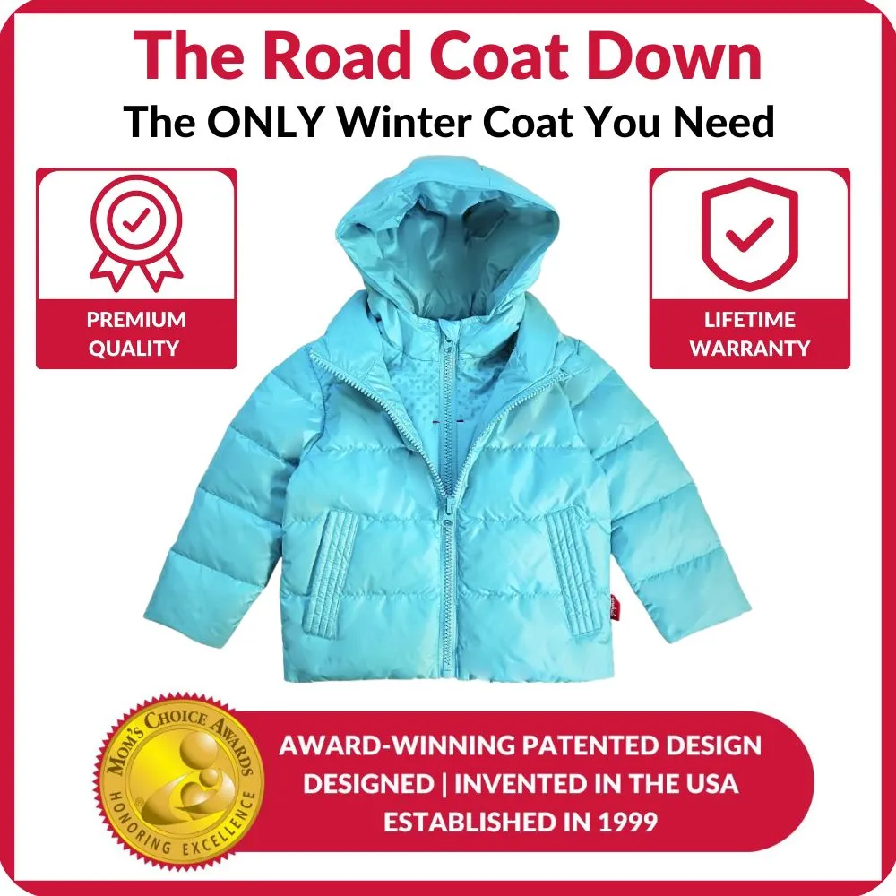 The Road Coat Down - Aqua