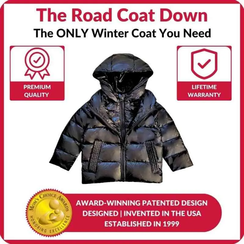 The Road Coat Down - Black