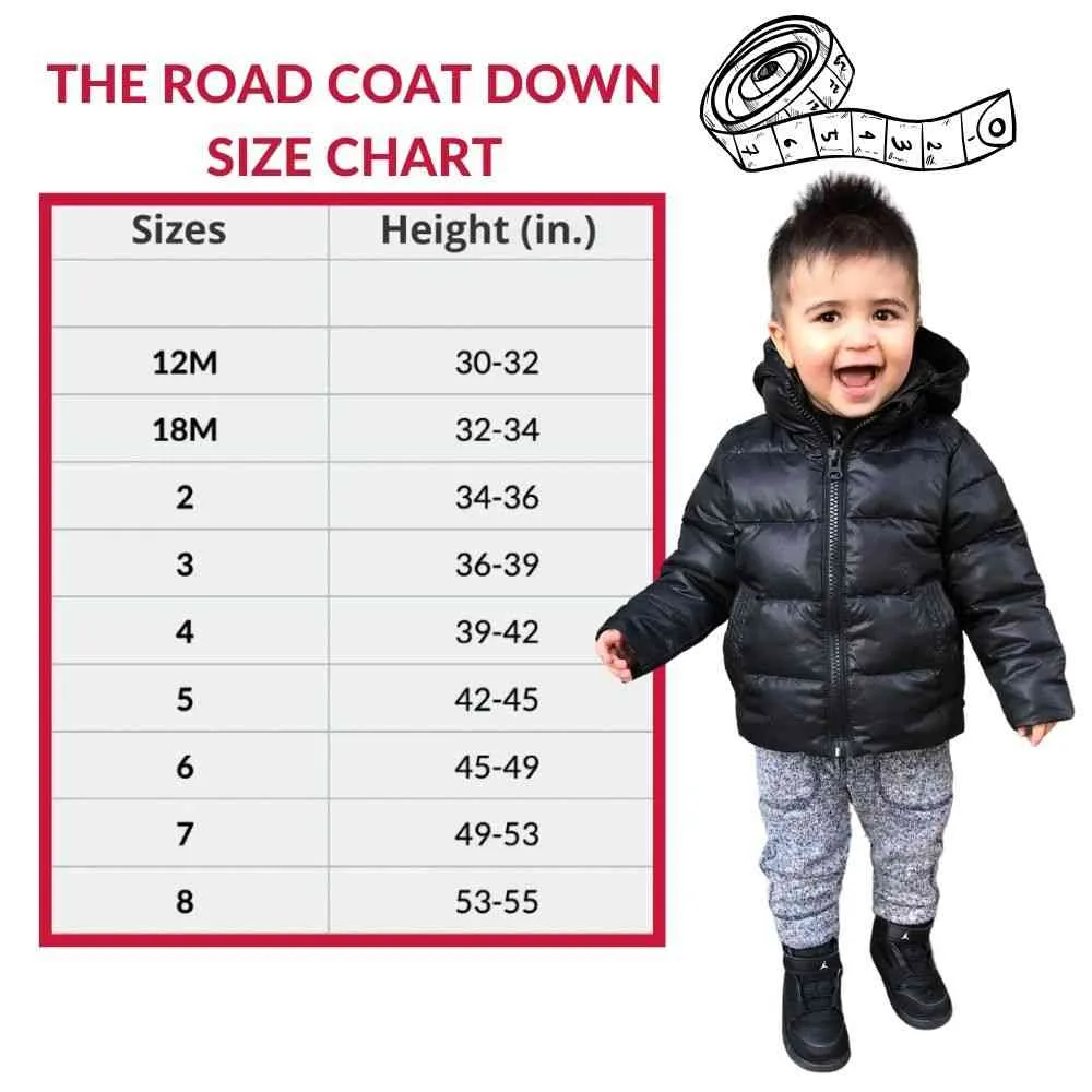 The Road Coat Down - Black