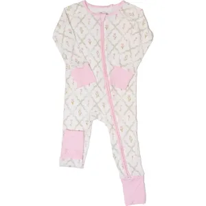 The Uptown Baby - Flower Trellis Sleep Romper