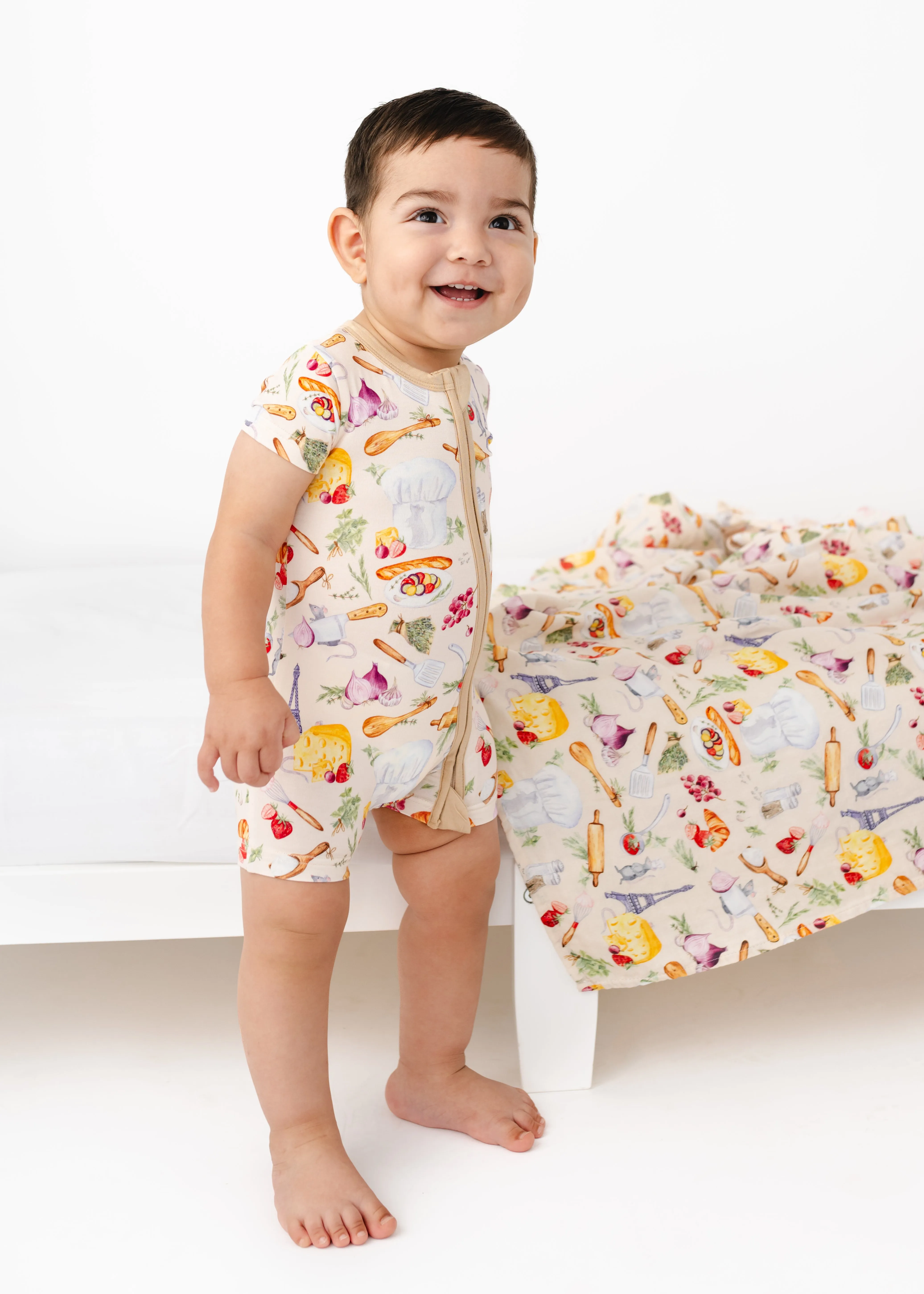 Tiny Chef Shortie Romper