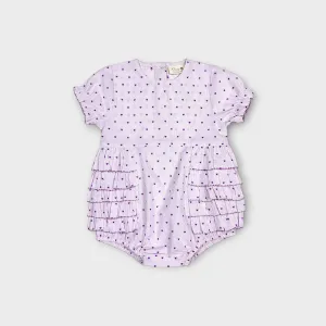 Vintage Ruffle Romper | Lilac