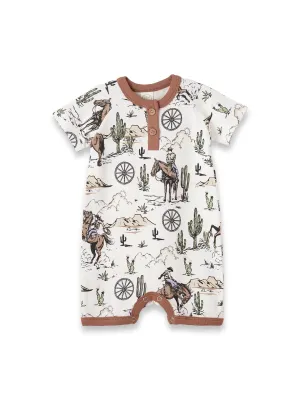 Western Baby Boy's Romper