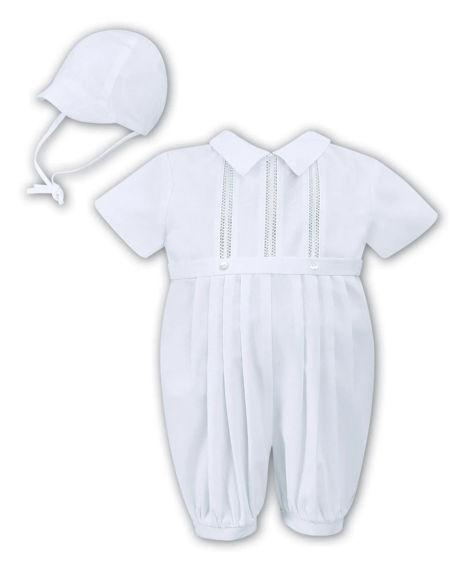 White Romper w/Hat