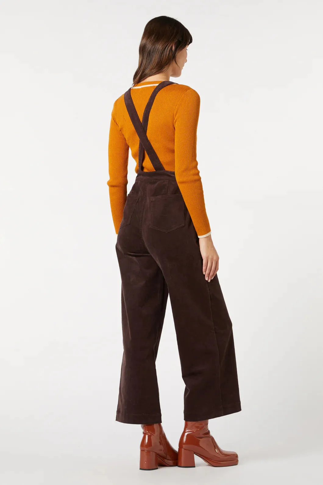 Woodland Mushroom Corduroy Overall