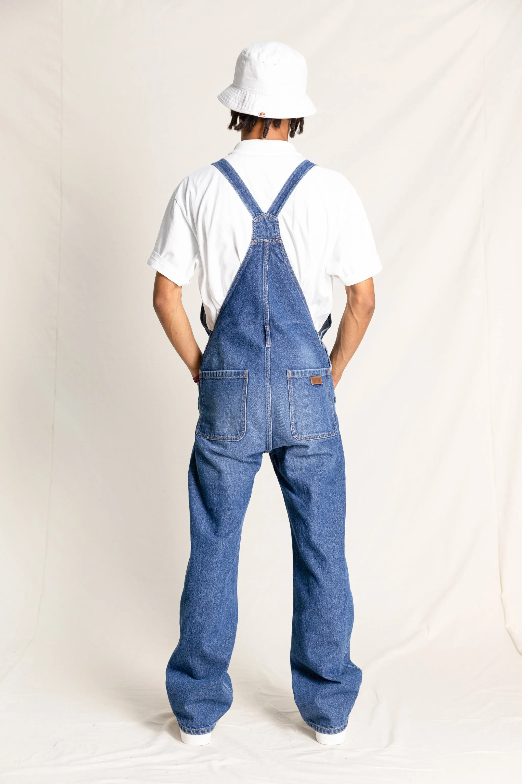 WORKER Medium Blue - Loose Fit Overall