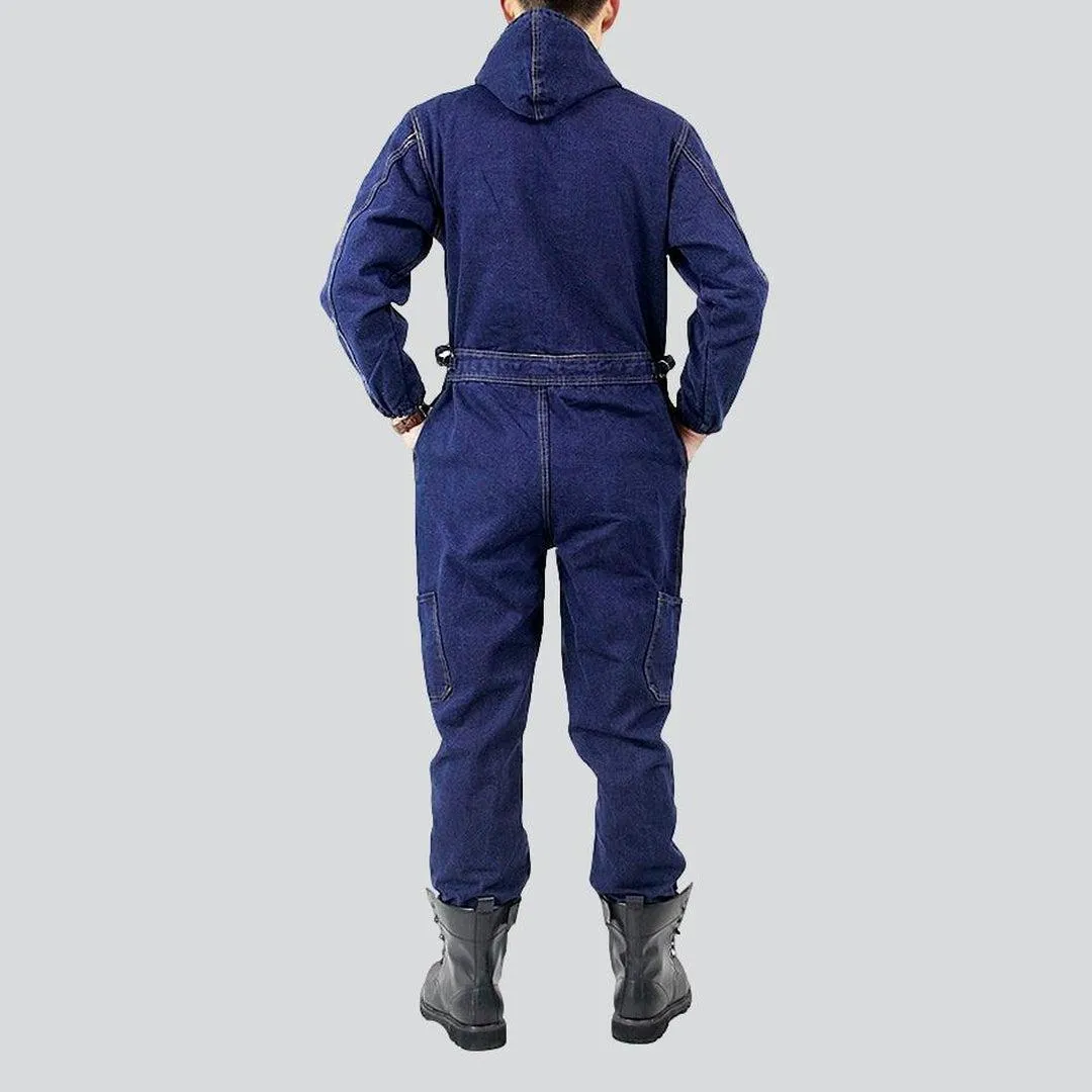 Workwear men's denim overall